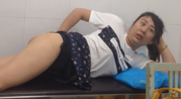 (중화권야동) 대륙의 항문외과 인턴이 촬영한 몰촬물
