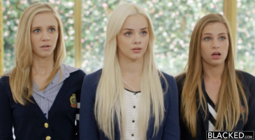 (서양야동) (자막O)흑형의 대물 자지를 만족시켜야 하는 퀸카들