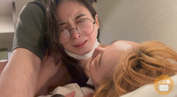(일본야동) FC2-4899421 똘망한 눈망울의 안경녀 혼성 빠구리