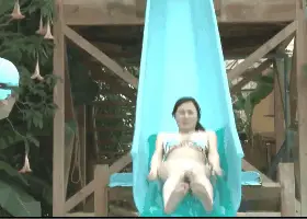 수영장 관종녀 원하는대로